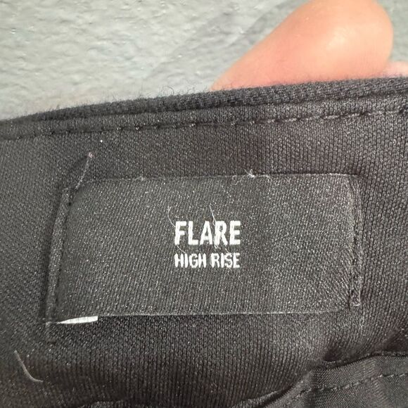 Black Express High-Rise Flare Size 10 EUC - Picture 3 of 5